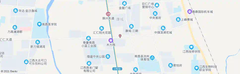 南昌小兰北路西口_公交站地图_南昌公交_妙搜公交查询2025