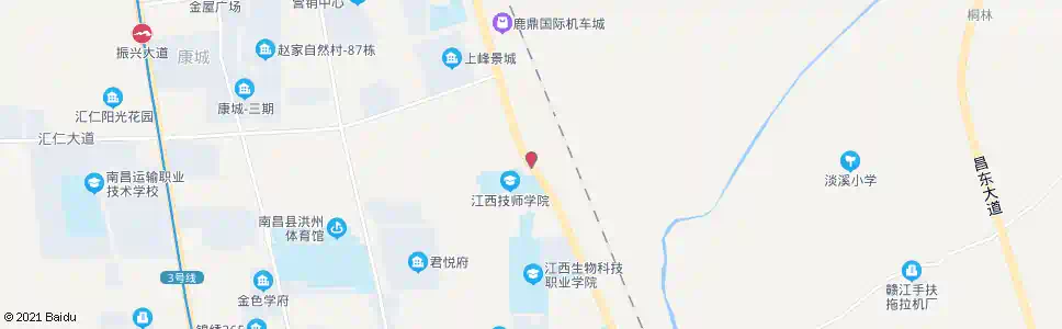 南昌莲塘北大道_公交站地图_南昌公交_妙搜公交查询2025