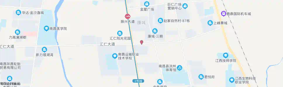 南昌小蓝大道西口_公交站地图_南昌公交_妙搜公交查询2025