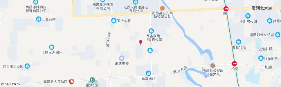 南昌富山一路西口_公交站地图_南昌公交_妙搜公交查询2025