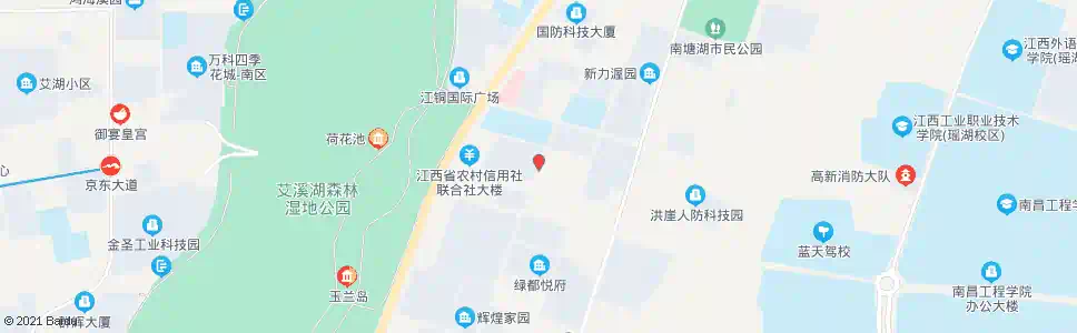 南昌创新一路艾溪湖二路北_公交站地图_南昌公交_妙搜公交查询2025