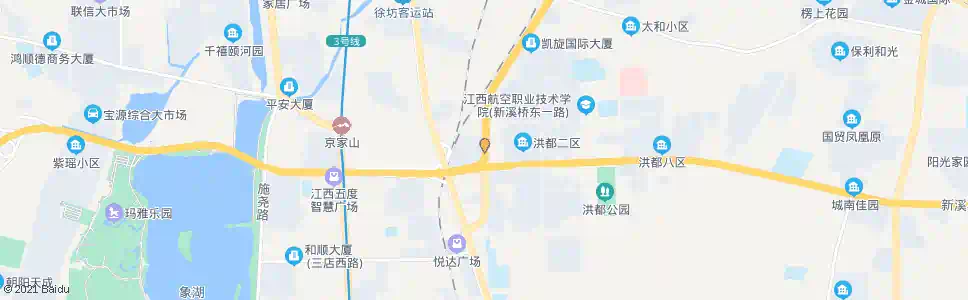 南昌洪都大桥_公交站地图_南昌公交_妙搜公交查询2025