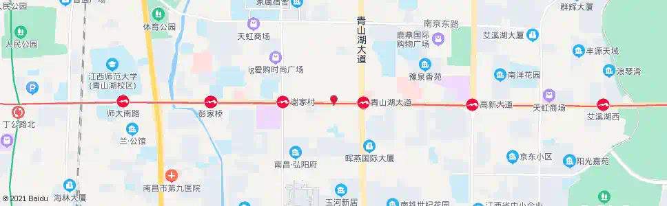 南昌南大南院西门_公交站地图_南昌公交_妙搜公交查询2025