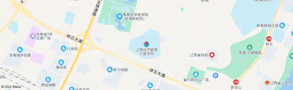 南昌江西经管学院_公交站地图_南昌公交_妙搜公交查询2025