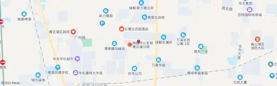 南昌青云谱镇政府_公交站地图_南昌公交_妙搜公交查询2025