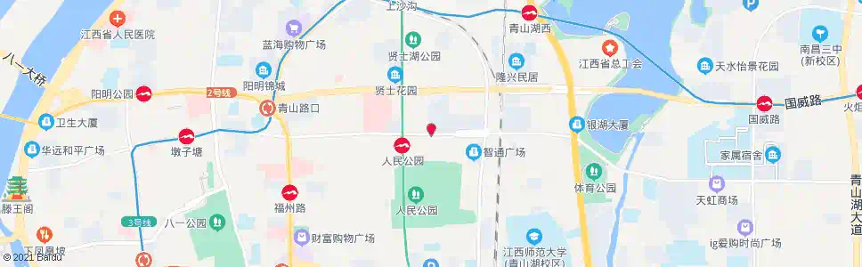 南昌贤士二路口_公交站地图_南昌公交_妙搜公交查询2025