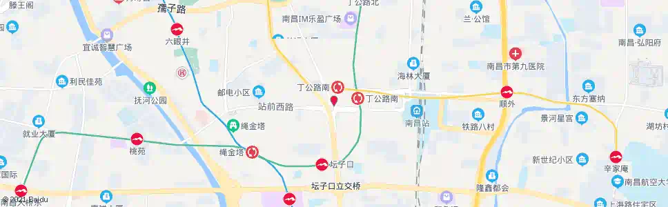 南昌老福山东_公交站地图_南昌公交_妙搜公交查询2025