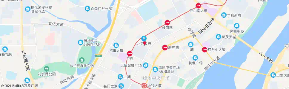 南昌芳华路_公交站地图_南昌公交_妙搜公交查询2025