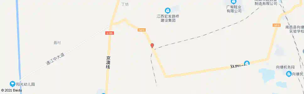 南昌机场生活区_公交站地图_南昌公交_妙搜公交查询2025