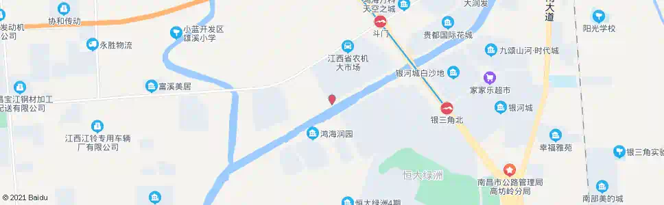 南昌湾里交警停车场_公交站地图_南昌公交_妙搜公交查询2025
