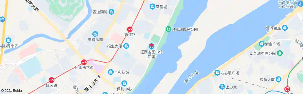 南昌省图书馆_公交站地图_南昌公交_妙搜公交查询2025