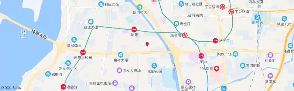 南昌凤凰岛沙场_公交站地图_南昌公交_妙搜公交查询2025