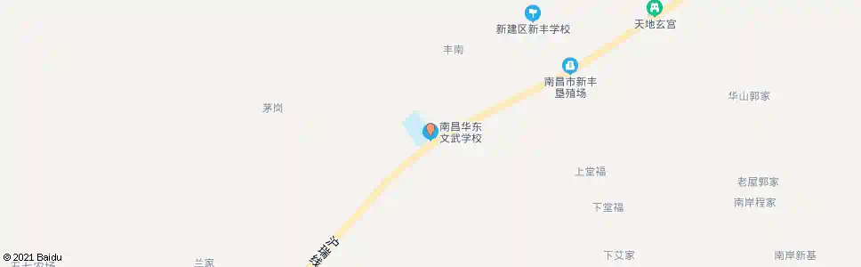 南昌华东文武学校_公交站地图_南昌公交_妙搜公交查询2025