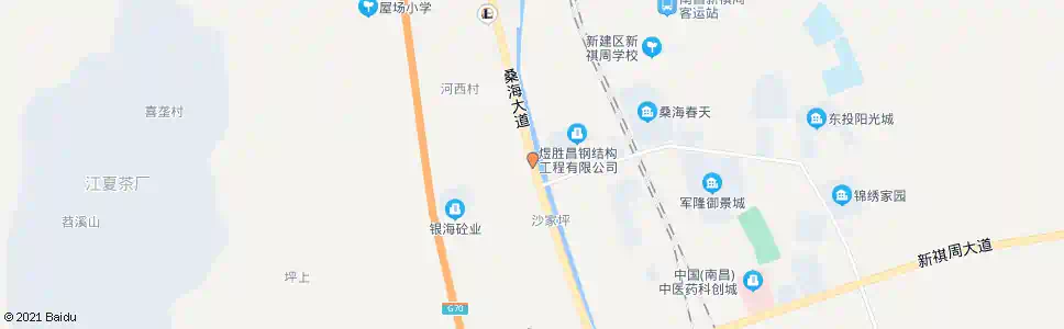 南昌莲西大道北口_公交站地图_南昌公交_妙搜公交查询2025