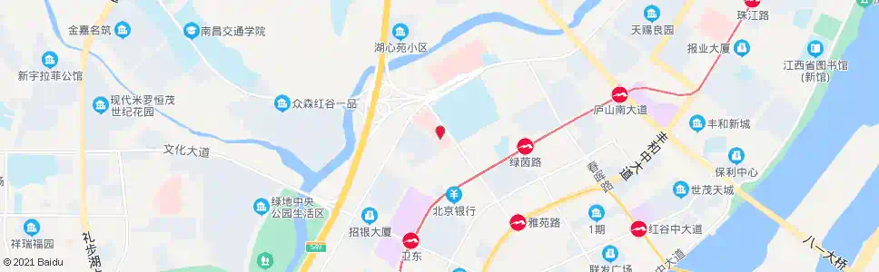 南昌洪都中医院_公交站地图_南昌公交_妙搜公交查询2025