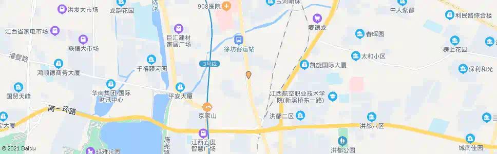 南昌新溪桥_公交站地图_南昌公交_妙搜公交查询2025