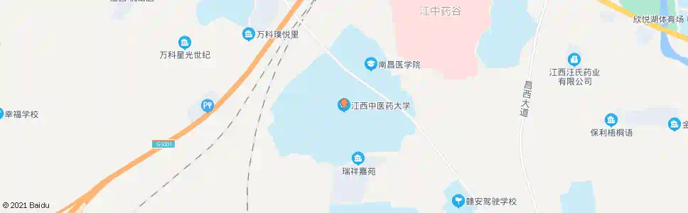 南昌江西中医药大学_公交站地图_南昌公交_妙搜公交查询2025