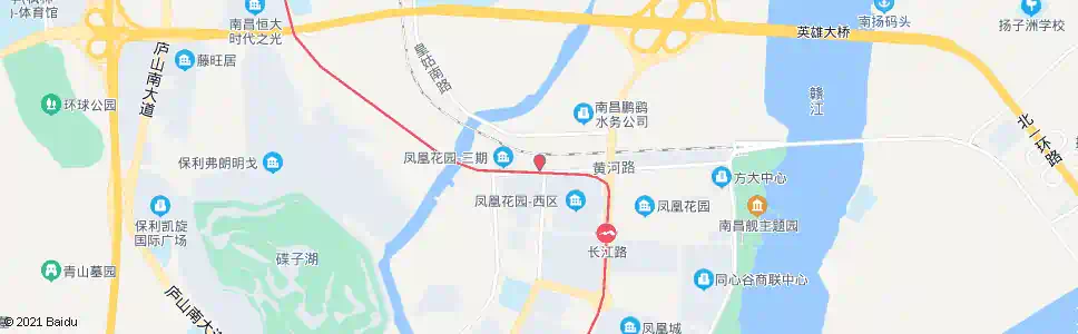 南昌凤凰村_公交站地图_南昌公交_妙搜公交查询2025