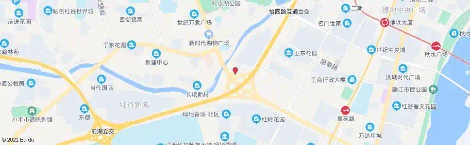 南昌欧尚停车场_公交站地图_南昌公交_妙搜公交查询2025