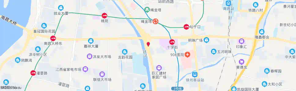 南昌司马庙立交桥_公交站地图_南昌公交_妙搜公交查询2025