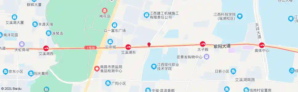 南昌创新二路南口_公交站地图_南昌公交_妙搜公交查询2025