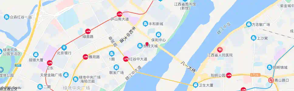 南昌九龙大道北口_公交站地图_南昌公交_妙搜公交查询2025