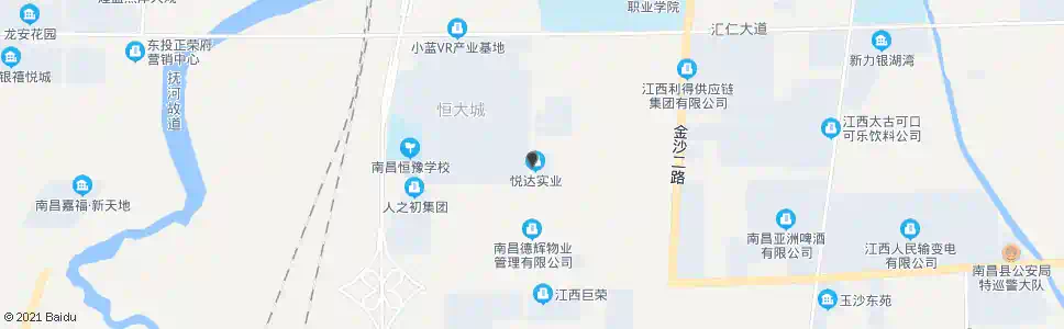 南昌金沙三路南段_公交站地图_南昌公交_妙搜公交查询2025