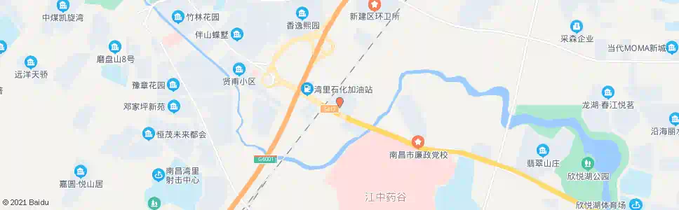 南昌招贤村_公交站地图_南昌公交_妙搜公交查询2025