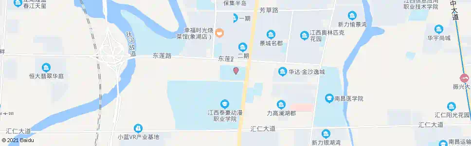 南昌莲塘三中_公交站地图_南昌公交_妙搜公交查询2025