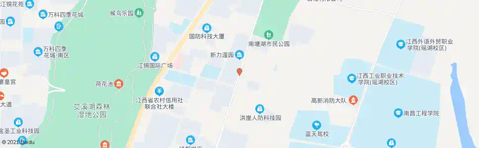 南昌创新二路艾溪湖三路口_公交站地图_南昌公交_妙搜公交查询2025