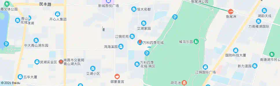南昌万科四季花城_公交站地图_南昌公交_妙搜公交查询2025