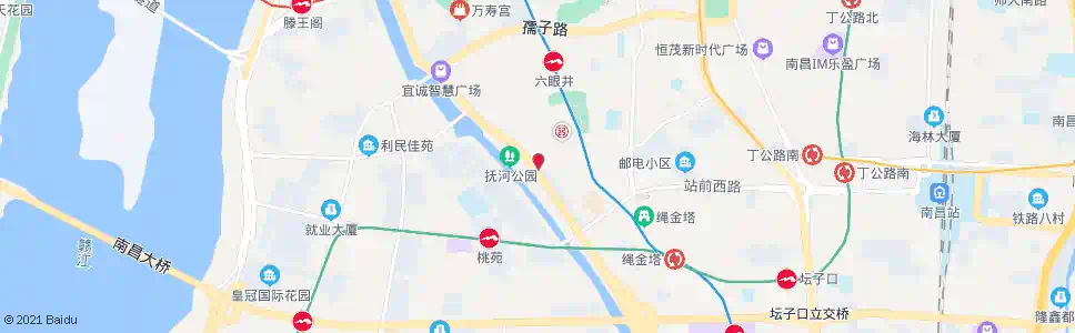 南昌省价格监督检查局_公交站地图_南昌公交_妙搜公交查询2025