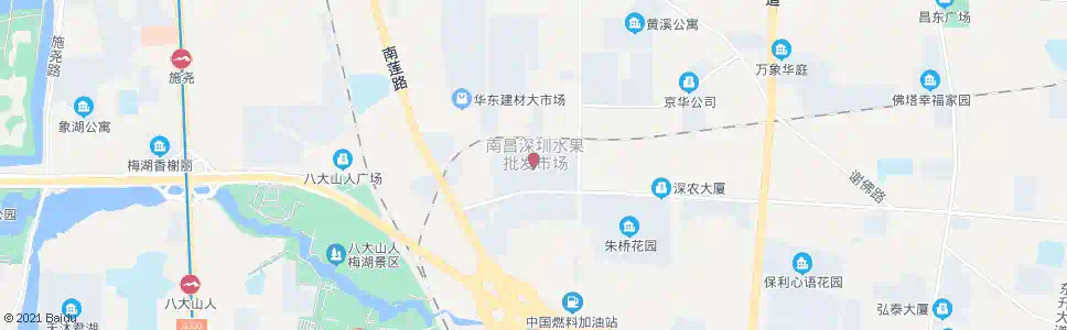 南昌水果批发市场_公交站地图_南昌公交_妙搜公交查询2025