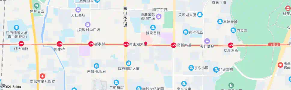 南昌省肿瘤医院_公交站地图_南昌公交_妙搜公交查询2025
