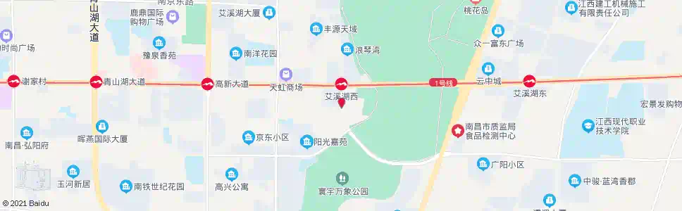 南昌京东公交停车场_公交站地图_南昌公交_妙搜公交查询2025