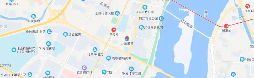 南昌万达星城_公交站地图_南昌公交_妙搜公交查询2025