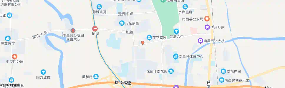 南昌交警莲塘中队_公交站地图_南昌公交_妙搜公交查询2025