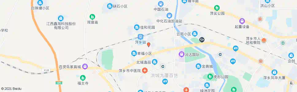 萍乡旅游客车厂_公交站地图_萍乡公交_妙搜公交查询2025