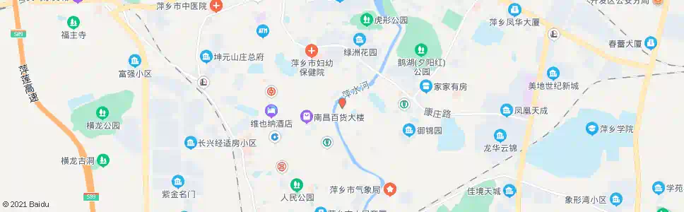 萍乡交警一中队_公交站地图_萍乡公交_妙搜公交查询2025
