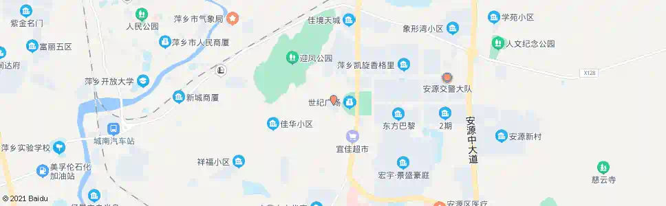 萍乡安源区政府_公交站地图_萍乡公交_妙搜公交查询2025