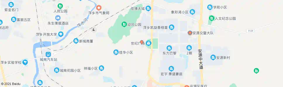萍乡萍开区政府_公交站地图_萍乡公交_妙搜公交查询2025
