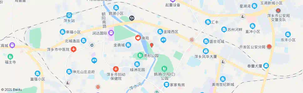 萍乡市建筑设计院_公交站地图_萍乡公交_妙搜公交查询2025