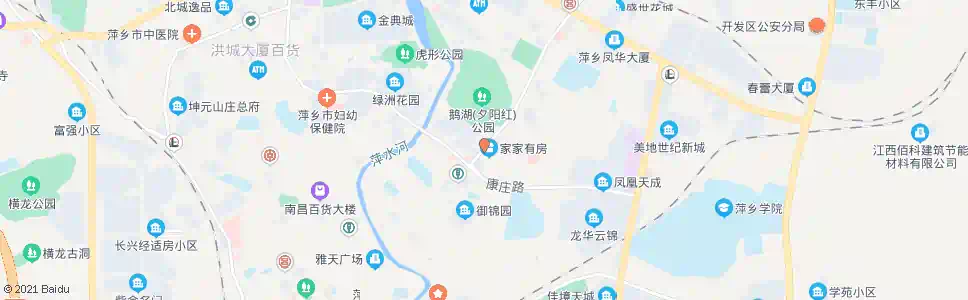 萍乡市交警直属大队_公交站地图_萍乡公交_妙搜公交查询2025