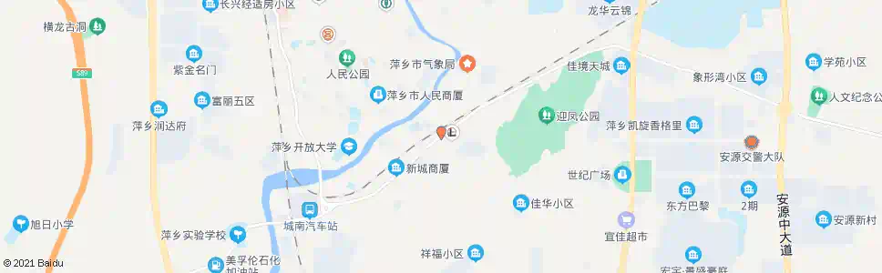 萍乡东门加油站_公交站地图_萍乡公交_妙搜公交查询2025