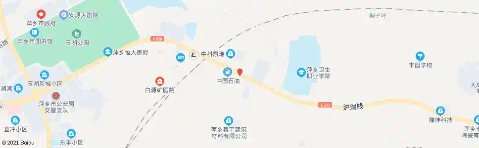 萍乡高新园东区_公交站地图_萍乡公交_妙搜公交查询2025