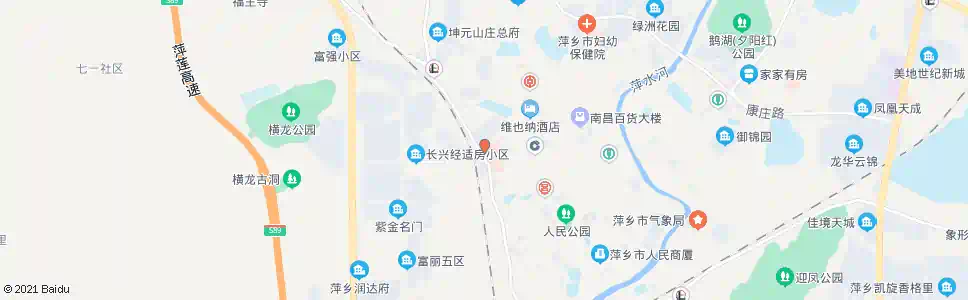 萍乡湘雅萍矿医院_公交站地图_萍乡公交_妙搜公交查询2025