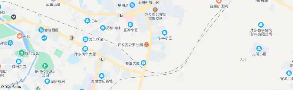 萍乡开发区公安分局_公交站地图_萍乡公交_妙搜公交查询2025