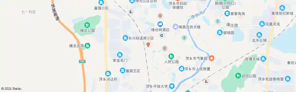 萍乡吕家冲社区_公交站地图_萍乡公交_妙搜公交查询2025