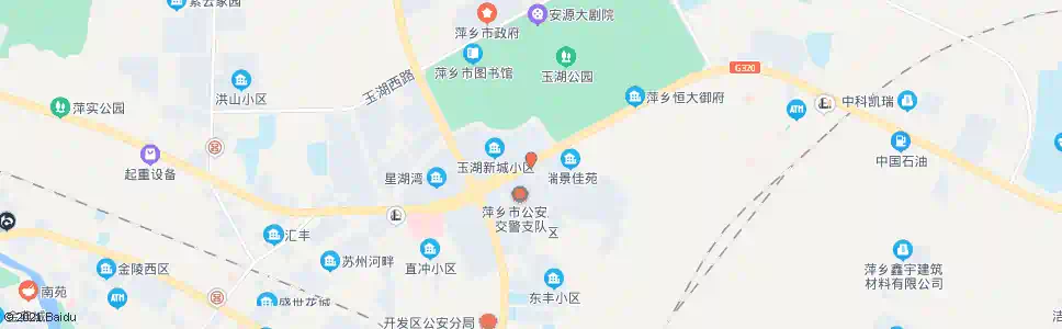 萍乡市交警支队_公交站地图_萍乡公交_妙搜公交查询2025