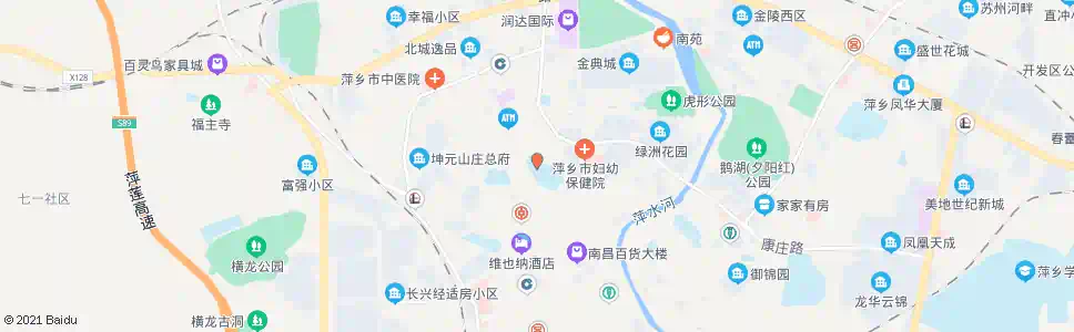 萍乡三中_公交站地图_萍乡公交_妙搜公交查询2025